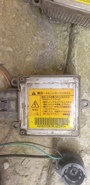 led lights: Комплект передних фар Nissan Б/у, Оригинал, Япония — 3