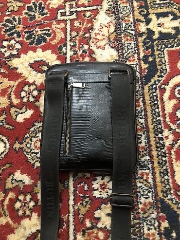 Сумкалар: Сумка через плечо BUTUN, мужская. - Материал: натуральная кожа с — 2