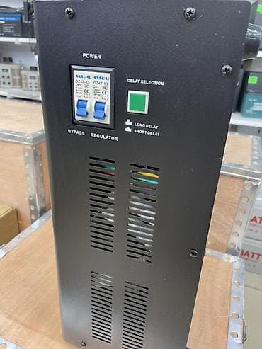 вольт: Стабилизатор напряжения KuWatt TM-10kVA - Тип: автоматический AC — 3
