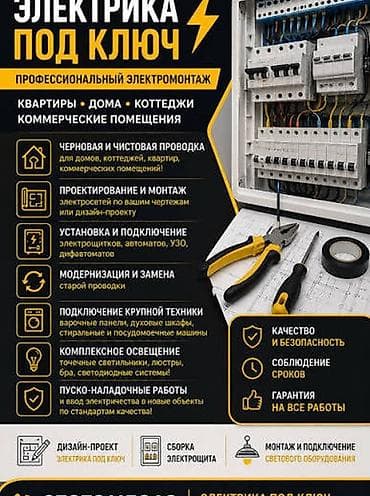 Электрика под ключ — профессиональный электромонтаж для квартир