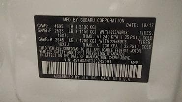 astra h: Subaru Outback: 2018 г., Универсал — 4