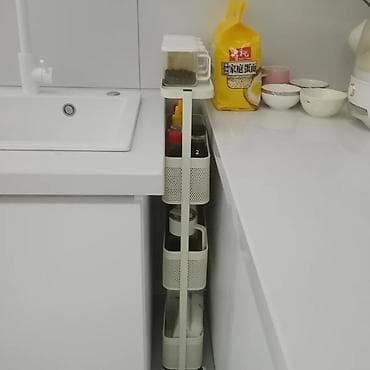 mini projector: Узкая многоярусная этажерка-органайзер на колесах - Форм-фактор — 5