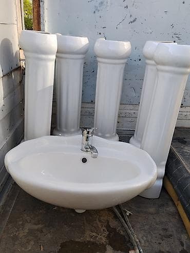 Раковина для ванной, Особенности: Глянцевое, Овальная форма, Материал: Керамика