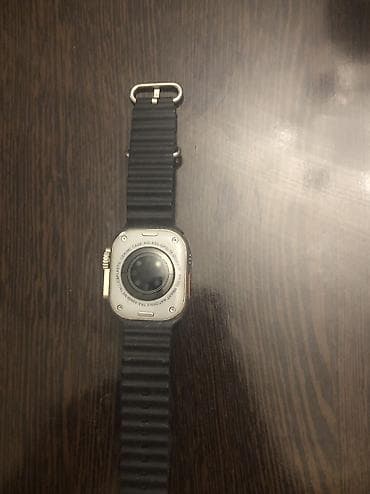 отслеживающие устройства для детей: Смарт‑часы в стиле Apple Watch Ultra (корпус серебристый — 3