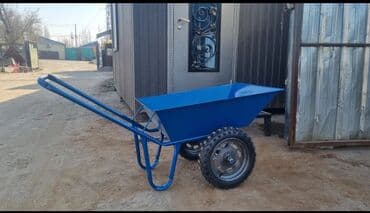 садовый измельчитель: Садово-строительная тачка и тележка, Стальная, Двухколесная, Новый — 13