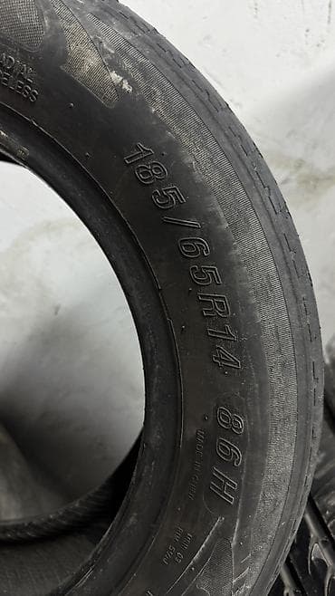 195 14 с: 1шт шина б/у 185/65R14 осмотр Новопаловка Фрунзе 209 WhatsApp — 3