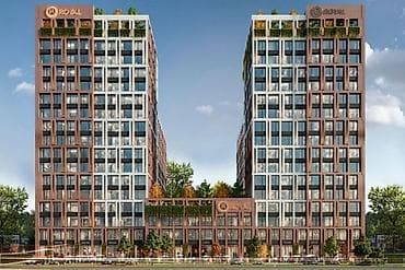 2 комнаты, 80 м², Элитка, 9 этаж, Готовая ПСО (под самоотделку)