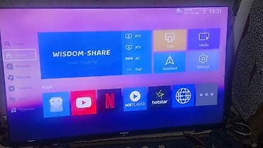 Смарт‑телевизор с платформой WISDOM SHARE (Smart Cloud TV). 55 ДЮЙМ!!!