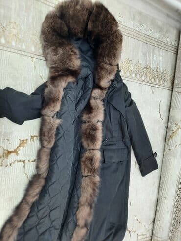 хиджаб для детей: Пуховик, Длинная модель, Германия, С мехом — 3