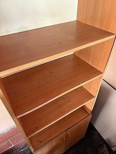 книжный шкаф офисный: Офисный стеллаж, Б/у, ЛДСП, Самовывоз — 2