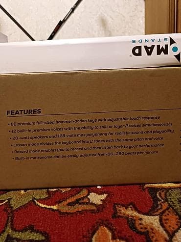 пианино: Alesis Recital Pro — цифровое пианино с молоточковой механикой, 88 — 6