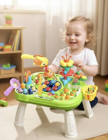 Детский стол, Пластик