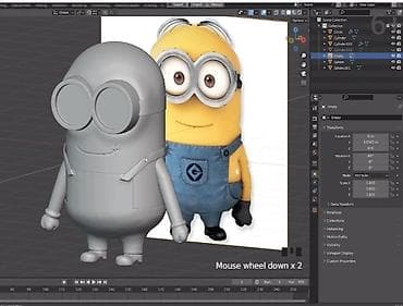 ryzen 5800x: Могу сделать 3d модель на заказ также могу научить основным blender и — 1