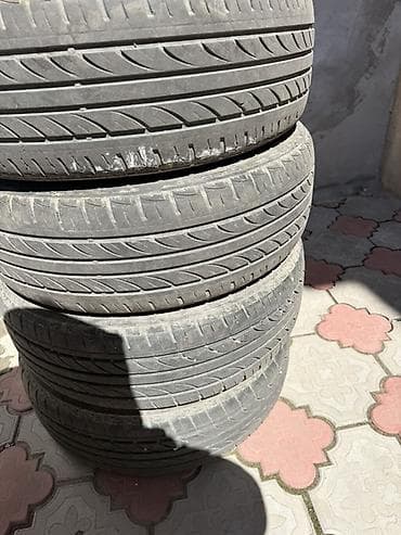 16 р: Комплект шин летних, 4 штуки.

- Размер: 205/55 R16 2023жыл срочно — 4