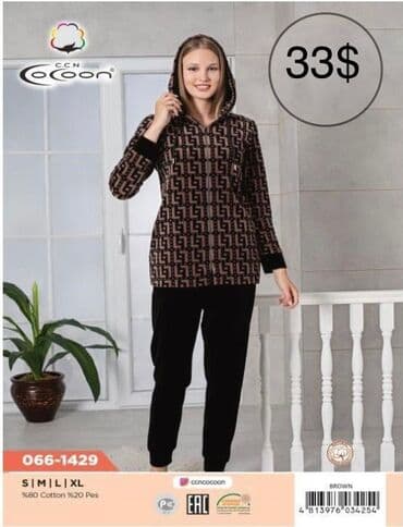 домашние халаты больших размеров: Халат, Велюр, Турция, XS, M, L — 23