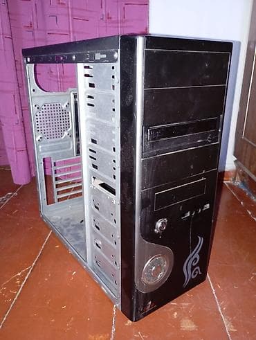 ПК корпусу, Колдонулган, Jump, Micro-ATX, түсү - Кара — 1