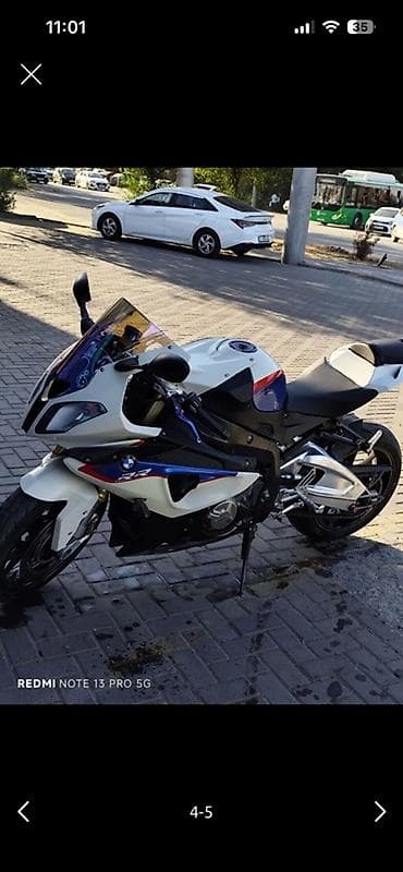 Мотоциклы: Спортбайк BMW, 1000 куб. см, Бензин, Взрослый, Б/у — 4