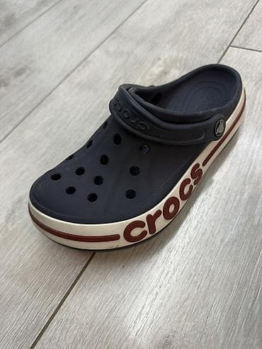 крем здоров: Сабо, 37, Crocs, Б/у, цвет - Синий — 2