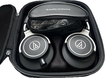 Проводные полноразмерные наушники, Audio-Technica, Б/у, цвет - Черный
