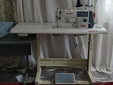 Швейная машина Jiket (промышленная, стол+голова+педаль). - Полный at lalafo.kg Швейная машина Jiket (промышленная, стол+голова+педаль). - Полный