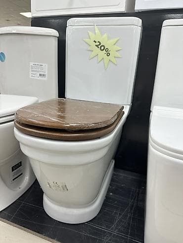 Унитаз Напольный, Материал: Керамика