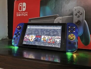 нинтендо свитч бишкек цена: Nintendo switch rev2( прошитый на лучшей прошивке ультра сд карта 256 — 4