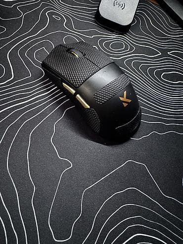 game stick: Игровая беспроводная мышь с зарядной док-станцией MChose K7 Ultra - — 3