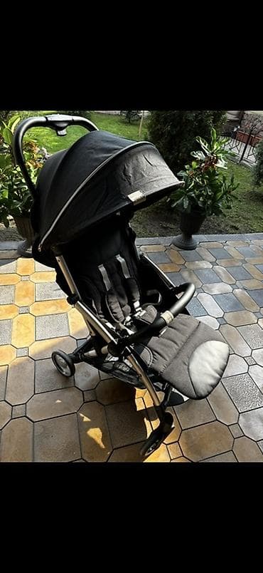коляска прогулочные: Коляска, Chicco, цвет - Черный, Б/у — 2