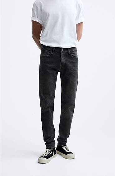 helly hansen: Мужские джинсы, S, Zara, Новый, цвет - Черный, Самовывоз — 8