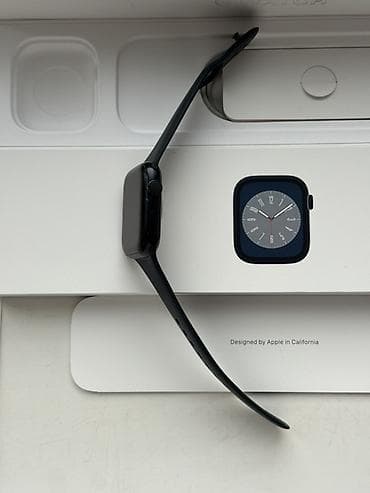 часы казино: Apple Watch Series 8 45MM Midnight АКБ 90%, держит хорошо Состояние — 7