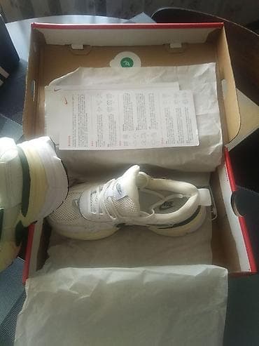 active 2: Кроссовки, 39.5, Nike, Б/у, цвет - Белый, Самовывоз — 5