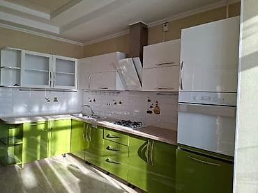Мебельные гарнитуры: Кухонный гарнитур угловой, модульный. Яркий современный дизайн: нижние — 1