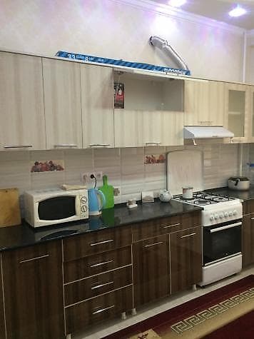 Недвижимость: 1 комната, Люкс, элитка, Бишкек Парк ТРЦ, Душевая кабина, Постельное белье, Кондиционер — 4