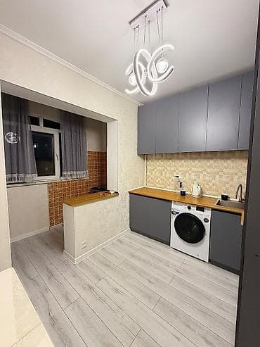 osh flat: 2 комнаты, Улан-2 мкр Собственник, Семейным, от 6 месяцев, С мебелью частично — 4