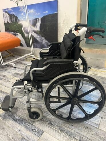 инвалидные коляски цены бишкек: Ручная инвалидная коляска с легкой алюминиевой рамой и черным — 2
