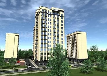 osh flat: 2 комнаты, 88 м², Асанбай мкр Элитка, 7 этаж, ПСО (под самоотделку) — 1