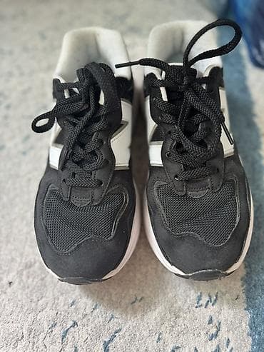 Личные вещи: Кроссовки New Balance (модель в стиле 57/40/5740) - Цвет: черный с — 2