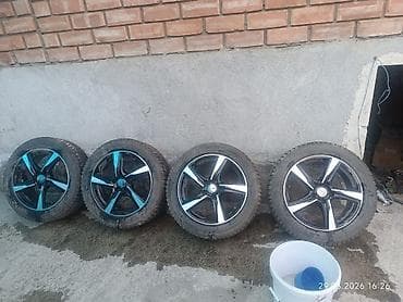 резиновые шнурки: Колеса в сборе 225 / 50 / R 17, Зимняя шипованная, Комплект, Легковые, Литые — 6