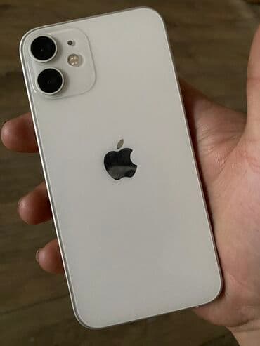 Компьютеры, ноутбуки и планшеты: IPhone 12 mini, Б/у, 256 ГБ, Белый, 84 % — 1