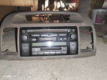 Сигнализация: Магнитола камри 30 без рамки в отличном состоянии!!! — 3