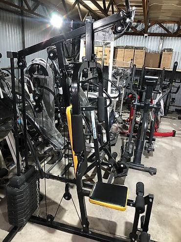 мульти: Булчуң машыктыргыч, Мультистанция, Буттар үчүн, Арка үчүн, Көкүрөк үчүн, Жаңы, Акысыз жеткирүү — 5