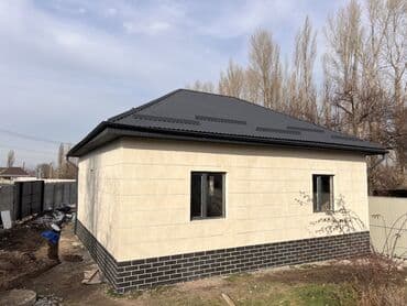 дом кырман: Дом, 90 м², 4 комнаты, Собственник, ПСО (под самоотделку) — 2