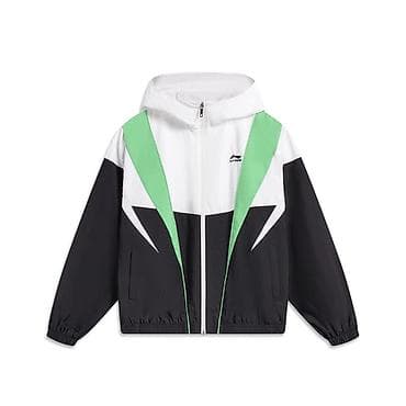 nike tech: Спортивная ветровка с капюшоном - Дизайн: колор-блок в — 1