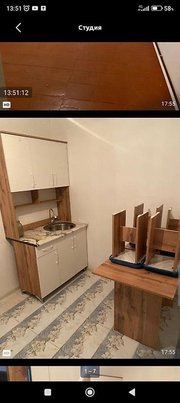Студия Компактная студия с отдельным входом. Планировка: прихожая с