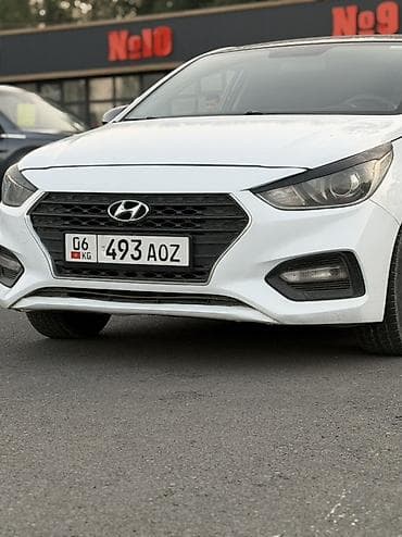 ex 6: Hyundai Accent: 2018 г., 1.6 л, Механика, Бензин, Седан — 2