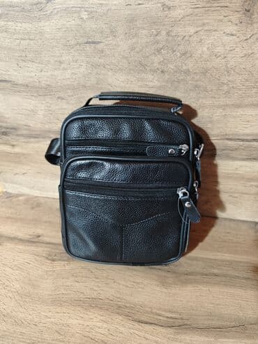 Барсетка, Материал: Натуральная кожа, Новый