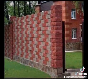 куплю газабетоные оборудование для производства газаблока: Пескоблок Рваный, Заборный, 150x400x200 — 13