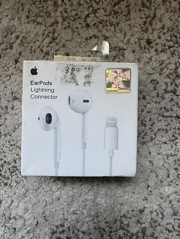 netta u: Наушники Apple EarPods с разъёмом Lightning. - Проводные наушники — 1