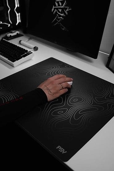 PSY ANCHOR-ORIGIN Glass Gaming Mousepad — премиальный стеклянный