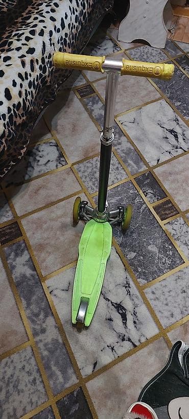 Спорт жана эс алуу: Балдар самокаты, Үч дөңгөлөктүү, Колдонулган — 3